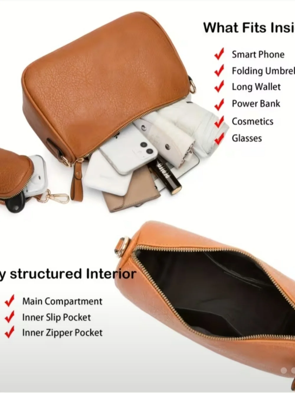 Bohemian-style crossbody bag